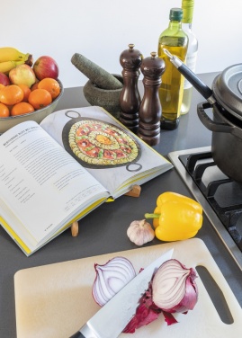 Logo trade promotional giveaways image of: Bamboo portable laptop stand