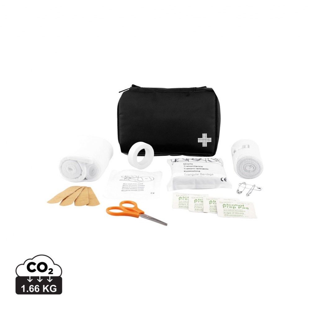 Logo trade advertising product photo of: Mail size first aid kit