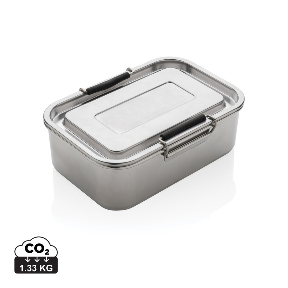 Logotrade promotional gifts photo of: RCS Recycled stainless steel leakproof lunch box