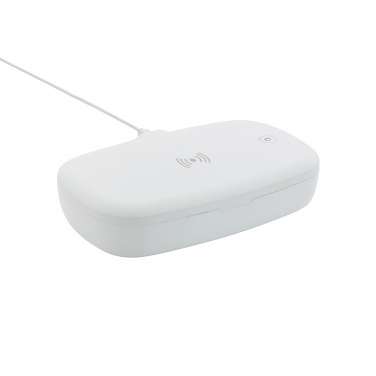 Logotrade promotional giveaway picture of: UV-C steriliser box with 5W wireless charger