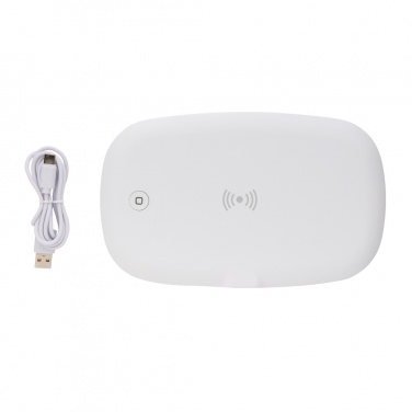 Logotrade business gift image of: UV-C steriliser box with 5W wireless charger