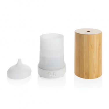 Logotrade promotional gift image of: RCS recycled plastic and bamboo aroma diffuser