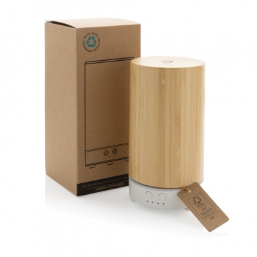 Logotrade promotional giveaways photo of: RCS recycled plastic and bamboo aroma diffuser