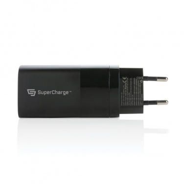 Logo trade advertising products image of: Philips 65W ultra fast PD 3-port USB wall charger