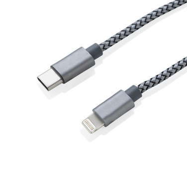 Logo trade advertising products picture of: 3-in-1 braided cable