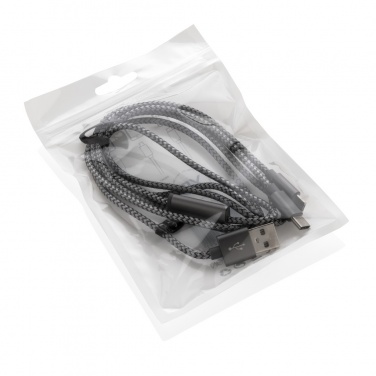 Logotrade advertising product image of: 3-in-1 braided cable