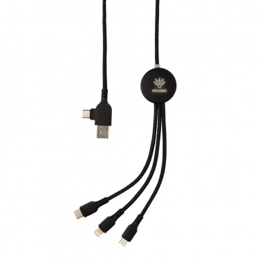 Logotrade business gifts photo of: Light up logo 6-in-1 cable