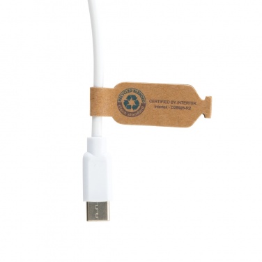 Logo trade advertising products picture of: RCS recycled plastic Ontario 6-in-1 cable