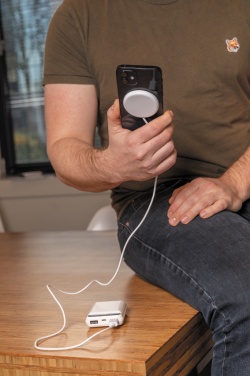 Logo trade promotional items image of: 5W magnetic wireless charger