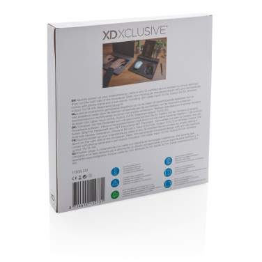 Logo trade promotional items picture of: Air mousepad with 5W wireless charging and USB