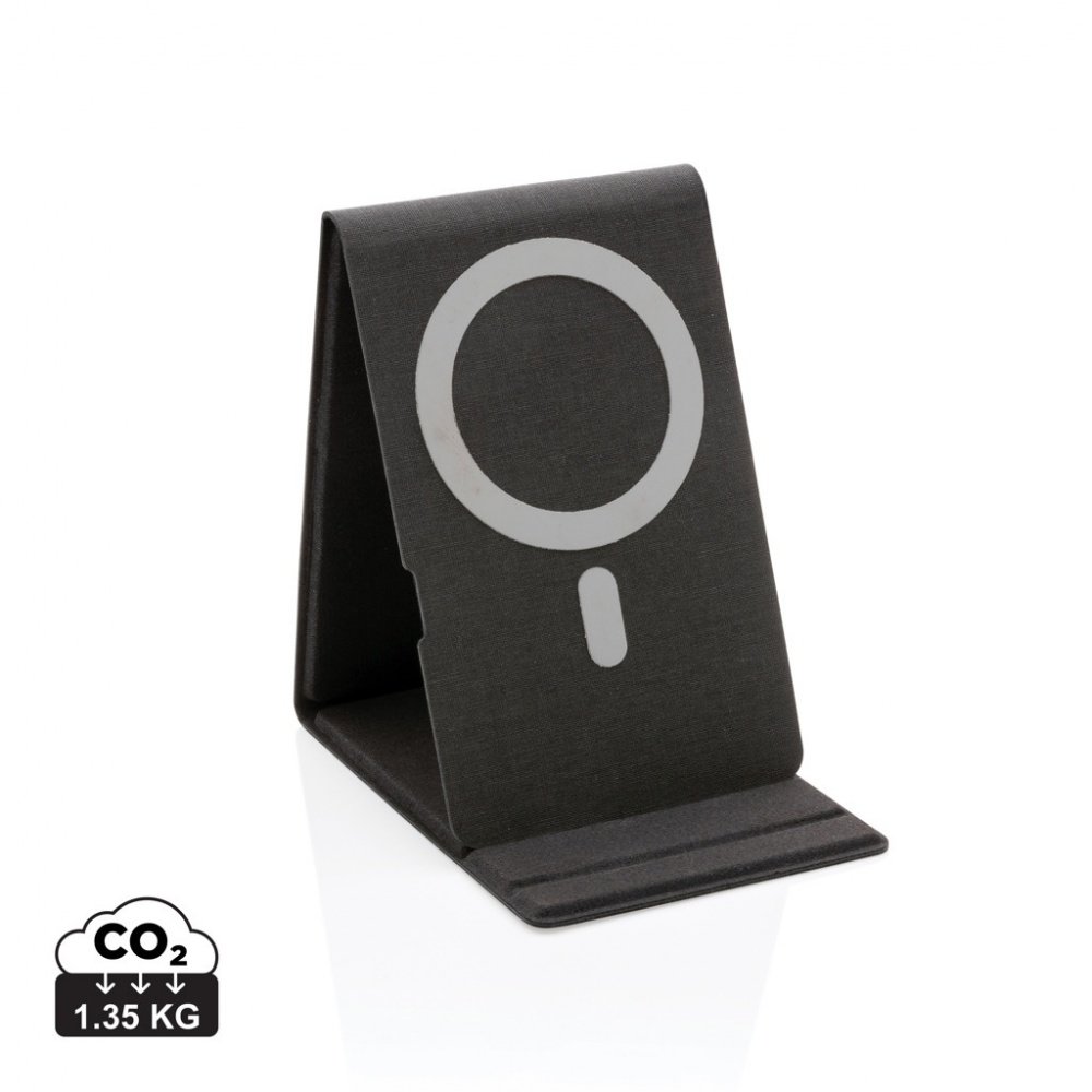 Logotrade promotional item image of: Artic Magnetic 10W wireless charging phone stand