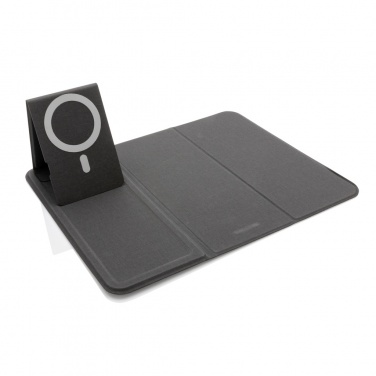 Logo trade business gift photo of: Artic Magnetic 10W wireless charging phonestand