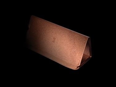 Logo trade corporate gifts picture of: 10W wireless charging cork mousepad and stand