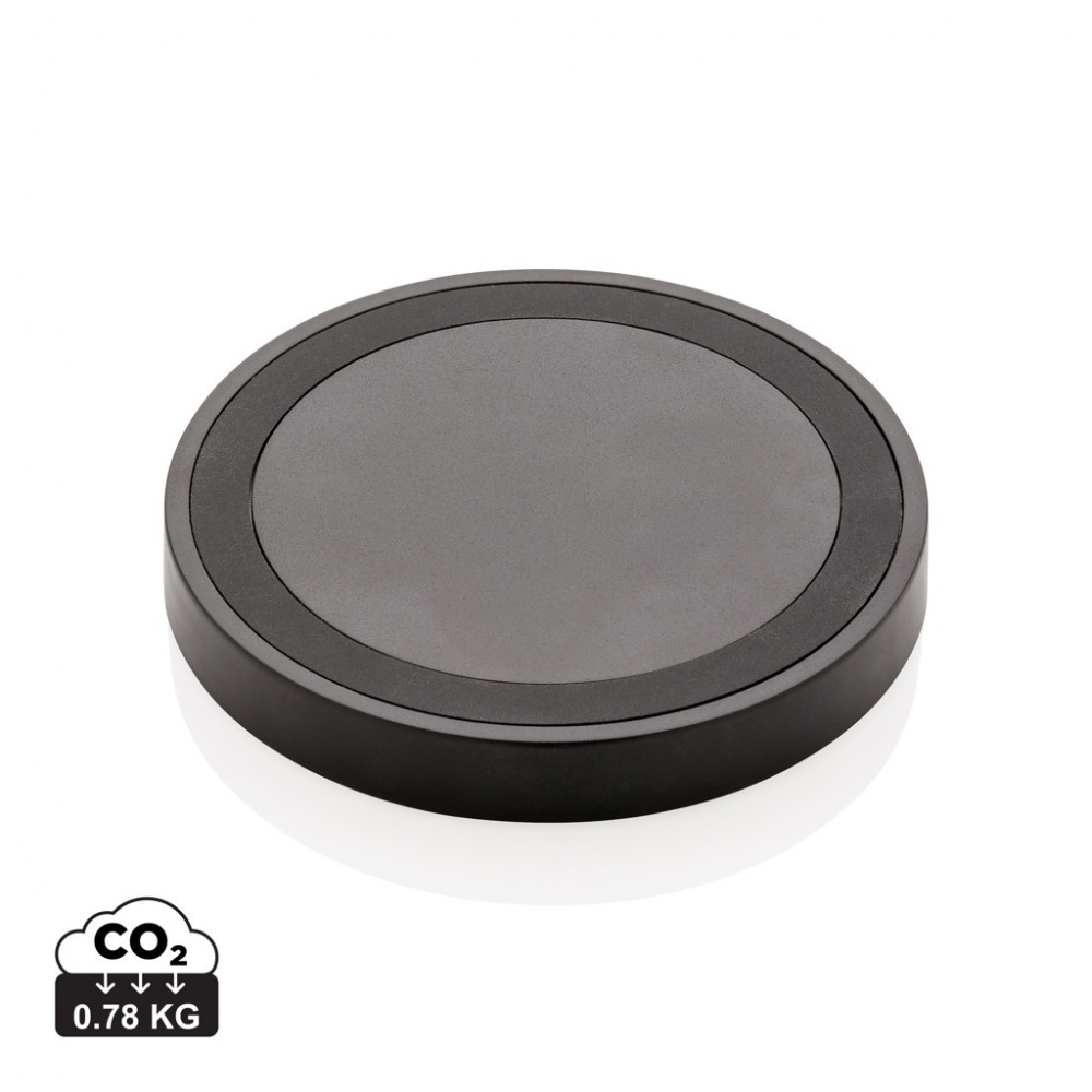 Logotrade promotional gift picture of: 5W wireless charging pad round