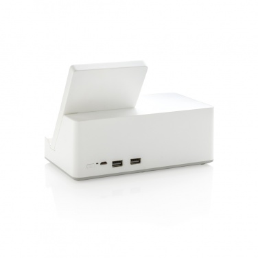 Logo trade promotional product photo of: Ontario 5W wireless charger with speaker