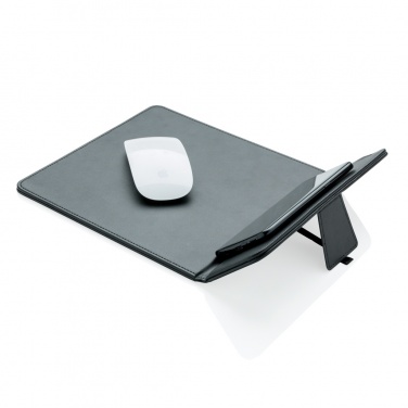 Logo trade promotional item photo of: Mousepad with 5W wireless charging