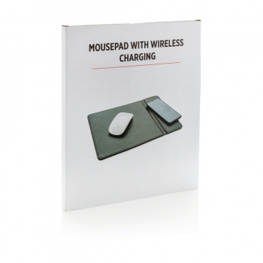 Logotrade advertising product image of: Mousepad with 5W wireless charging