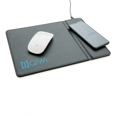 Logotrade promotional gifts photo of: Mousepad with 5W wireless charging