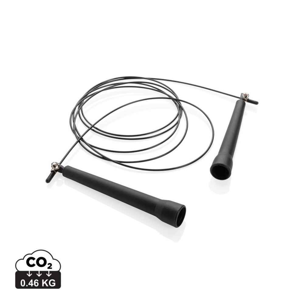 Logo trade promotional products image of: Adjustable jump rope in pouch
