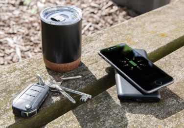 Logo trade advertising products image of: 10.000 mAh Fast Charging 10W Wireless Powerbank with PD