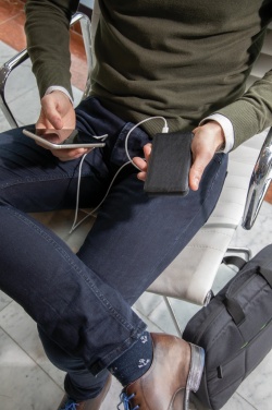 Logo trade promotional merchandise photo of: Tusca 10.000 mAh PU powerbank