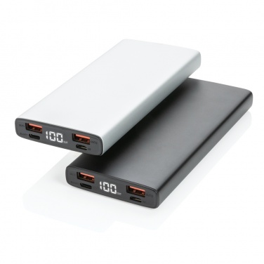 Logo trade advertising products picture of: Aluminium 18W 10.000 mAh PD Powerbank