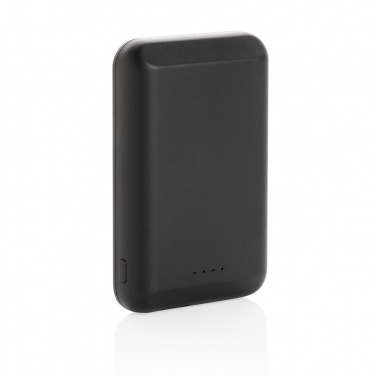 Logo trade corporate gifts picture of: Magnetic 5.000 mAh 5W wireless powerbank