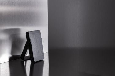 Logo trade advertising product photo of: Skywave RCS rplastic solar powerbank 5000 mAh 10W wireless