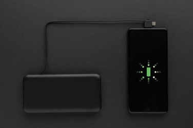 Logotrade corporate gifts photo of: Lockhart RCS recycled plastic 10.000 with integrated cables