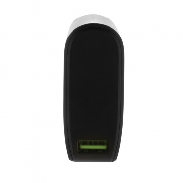 Logo trade promotional merchandise image of: FlashCharge RCS rplastic 10000 mah fast charge powerbank