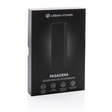 Logotrade corporate gift picture of: Urban Vitamin Pasadena 20.000 mAh 18W PD powerbank