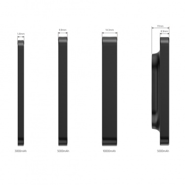 Logo trade promotional gift photo of: Urban Vitamin Compton  RCS plastic/alu 10.000 mah powerbank