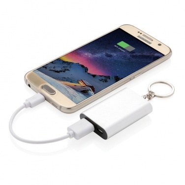 Logotrade promotional item picture of: 1.000 mAh keychain powerbank