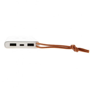 Logo trade promotional giveaways picture of: Aria 8.000 mAh 5W wireless charging powerbank