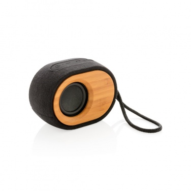 Logo trade promotional merchandise photo of: Bamboo X  speaker