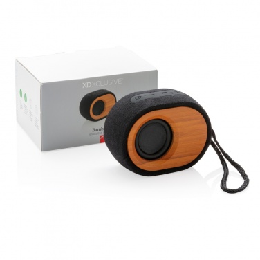 Logo trade advertising products image of: Bamboo X  speaker