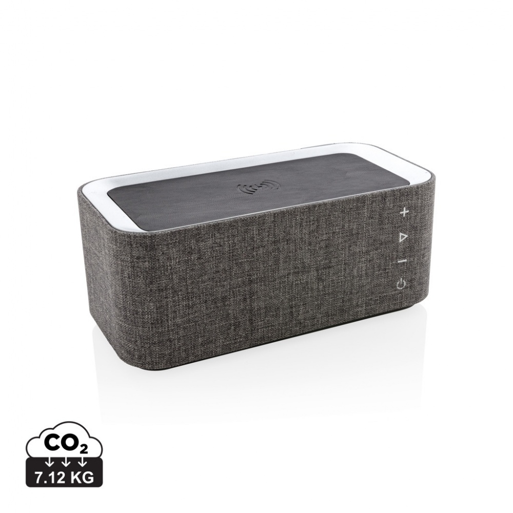 Logotrade advertising product image of: Vogue wireless charging speaker
