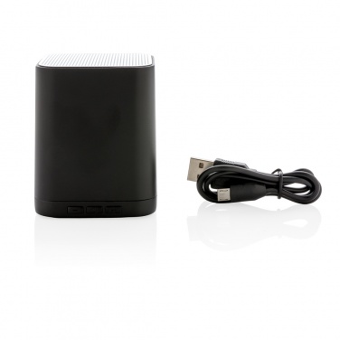 Logo trade promotional gifts picture of: Light up logo wireless speaker