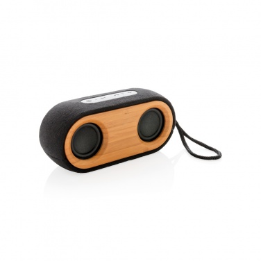 Logotrade corporate gift picture of: Bamboo X double speaker