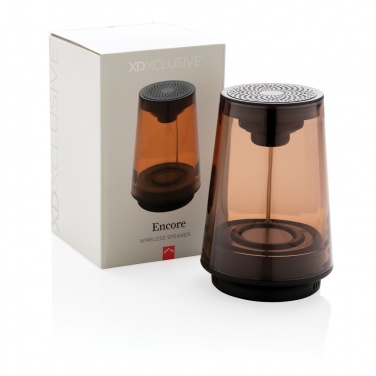 Logo trade promotional giveaways image of: Encore 5W wireless speaker