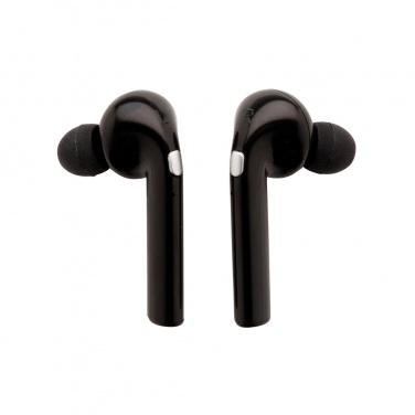 Logo trade promotional merchandise image of: Liberty wireless earbuds in charging case