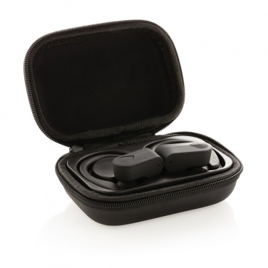 Logo trade promotional items picture of: TWS sport earbuds in charging case