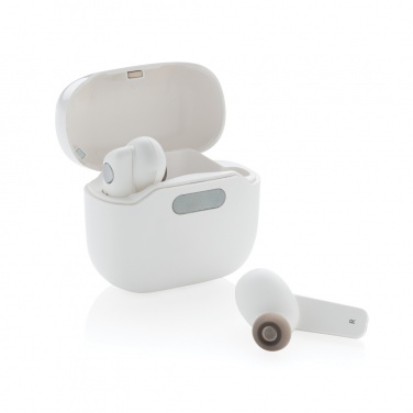 Logo trade promotional gifts picture of: TWS earbuds in UV-C sterilising charging case