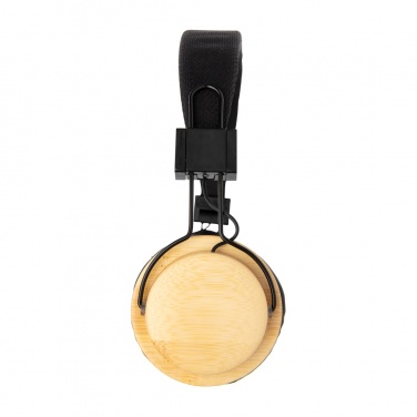Logotrade corporate gift picture of: Bamboo wireless headphone