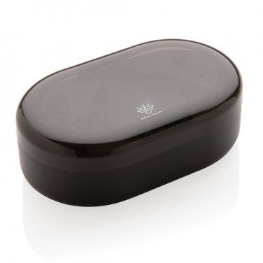 Logotrade corporate gift picture of: Light up logo TWS earbuds in charging case