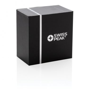 Logo trade advertising product photo of: Swiss peak 5W wireless bass speaker