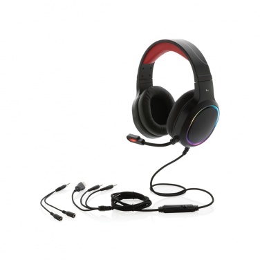 Logotrade advertising product image of: RGB gaming headset
