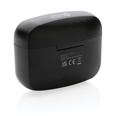 Logo trade corporate gifts picture of: Swiss Peak ANC TWS earbuds