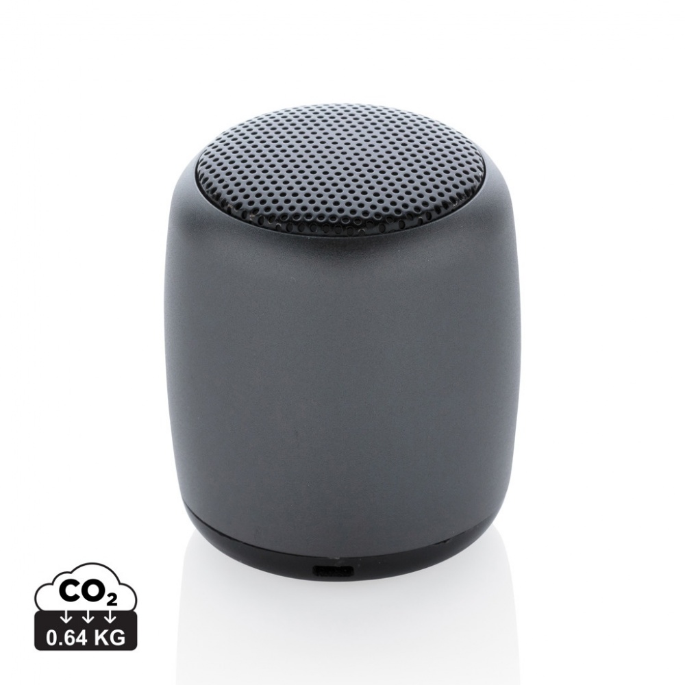 Logotrade promotional product picture of: Mini aluminium wireless speaker