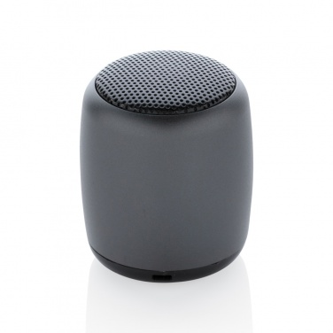 Logo trade promotional merchandise picture of: Mini aluminium wireless speaker